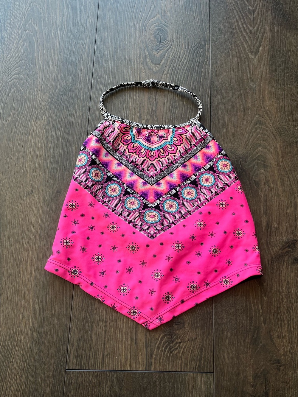 Wonder Nation Bandana Swim Top